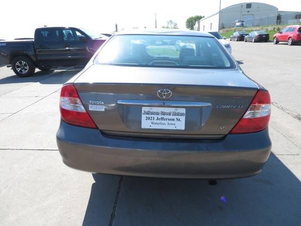 03 Toyota camry 2500, runs good - - by dealer for sale in Waterloo, IA – photo 4