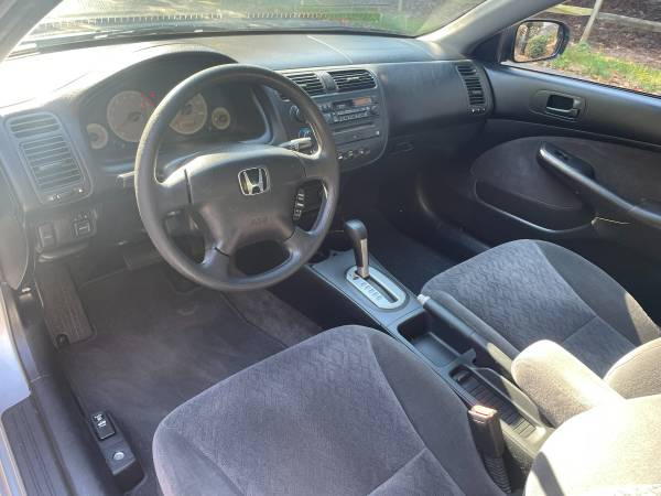 2002 HONDA CIVIC LX - WELL MAINTAINED WITH SERVICE RECORDS - cars & for sale in Harrisburg, NC – photo 9