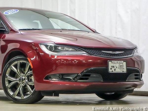 2015 Chrysler 200 sedan S - Red for sale in Homewood, IL – photo 2