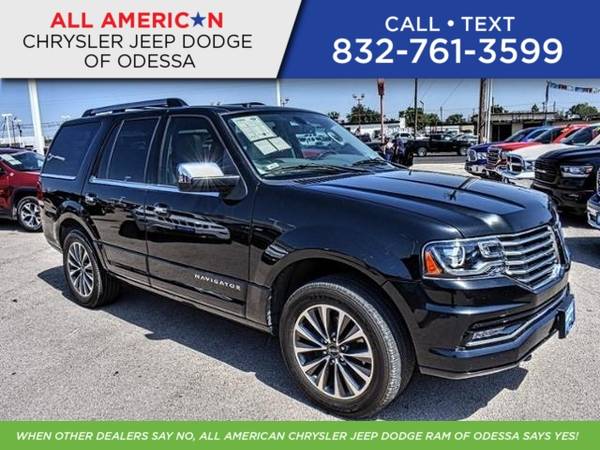 2015 Lincoln Navigator 2WD 4dr for sale in Odessa, TX