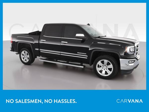 2017 GMC Sierra 1500 Crew Cab SLT Pickup 4D 5 3/4 ft pickup Black for sale in Washington, District Of Columbia – photo 11