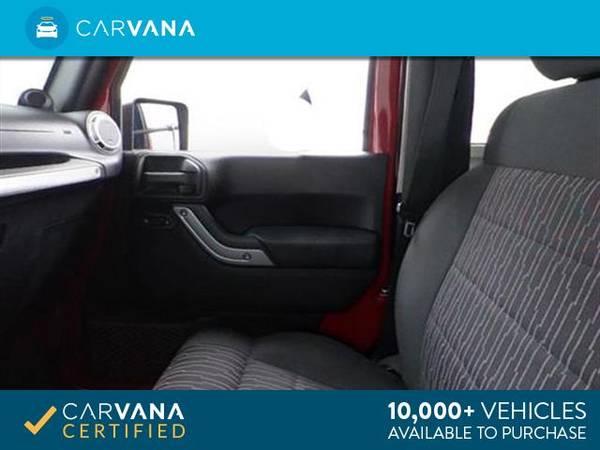 2012 Jeep Wrangler Sahara Sport Utility 2D suv Red - FINANCE ONLINE for sale in Round Rock, TX – photo 15