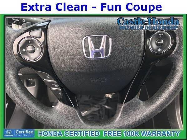 2017 Honda Accord Coupe coupe Crystal Black Pearl for sale in Morton Grove, IL – photo 15