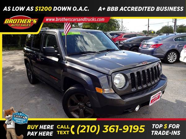 2017 Jeep PATRIOT SPORT - - by dealer - vehicle for sale in San Antonio, TX