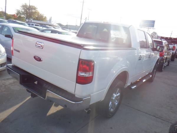 2008 Ford F-150 Lariat White for sale in Des Moines, IA – photo 3