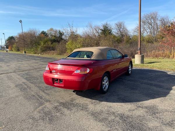 2002 Toyota Camry Solara SLE Convertible 2 OWNERS NO ACCIDENTS -... for sale in Grand Blanc, MI – photo 5