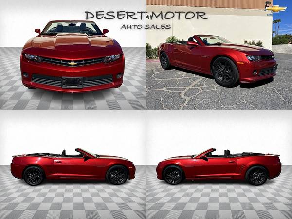 2014 Chevrolet Camaro LT Convertible 71, 000 Miles Great Condition for sale in Palm Desert , CA – photo 2