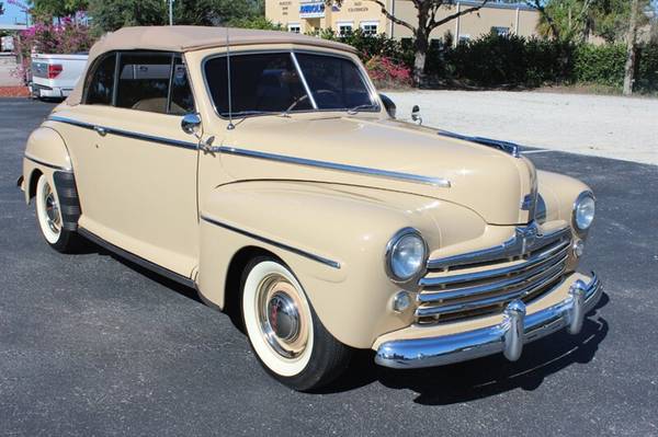 1947 Ford Super Deluxe 8 Convertible Flat-head V8 3-Speed - cars &... for sale in Bonita Springs, FL – photo 2