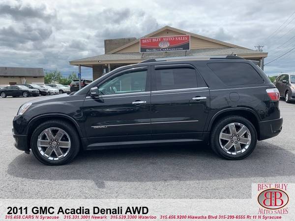 2011 GMC ACADIA DENALI AWD! FULLY LOADED! BOSE SOUND! 3RD ROW! SUNROOF for sale in N SYRACUSE, NY – photo 6