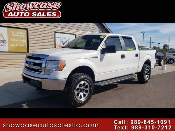 SHARP!!! 2013 Ford F-150 4WD SuperCrew 145" XLT for sale in Chesaning, MI