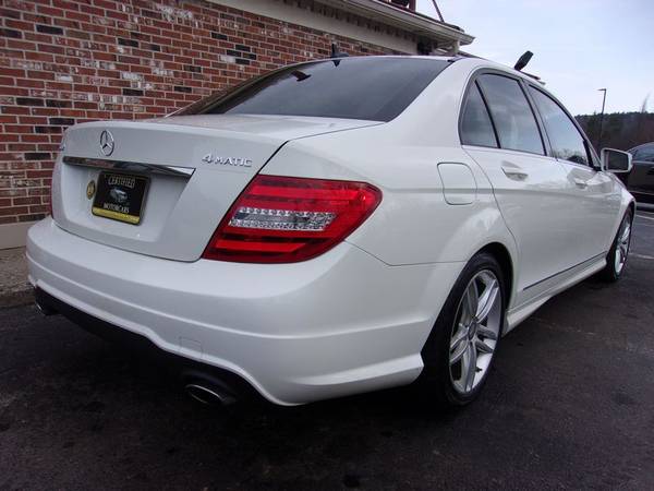 2012 Mercedes C300 Sport 4Matic AWD, 66k Miles, Auto, White, Beautiful for sale in Franklin, VT – photo 3