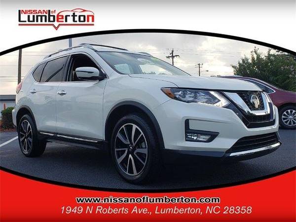 2018 Nissan Rogue wagon SL - Pearl White for sale in Lumberton, NC