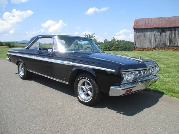 1964 Plymouth Sport Fury 383 H.P. 4 Speed Bucket Seats & Console Nice for sale in Madison, PA – photo 6