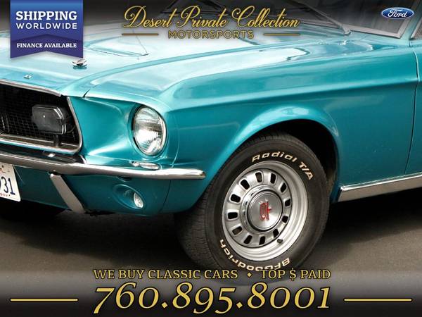 1968 Ford Mustang California special tribute Coupe - PRICE ROLLBACK for sale in Palm Desert, NY – photo 4
