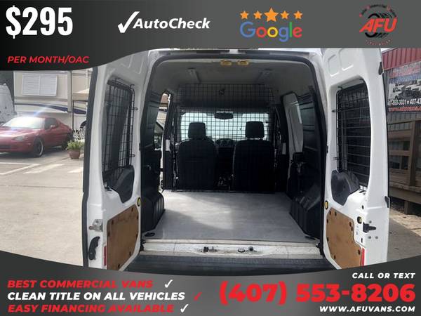 295/mo - 2012 Ford Transit Connect Cargo XL Van 4D 4 D 4-D - cars & for sale in Kissimmee, FL – photo 11