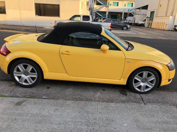 2004 AUDI TT convertible Excellent condition with super low miles for sale in Honolulu, HI – photo 4