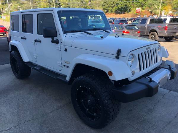 2015 Jeep Wrangler Unlimited Sahara 4x4 - Leather - Navigation -... for sale in binghamton, NY – photo 3
