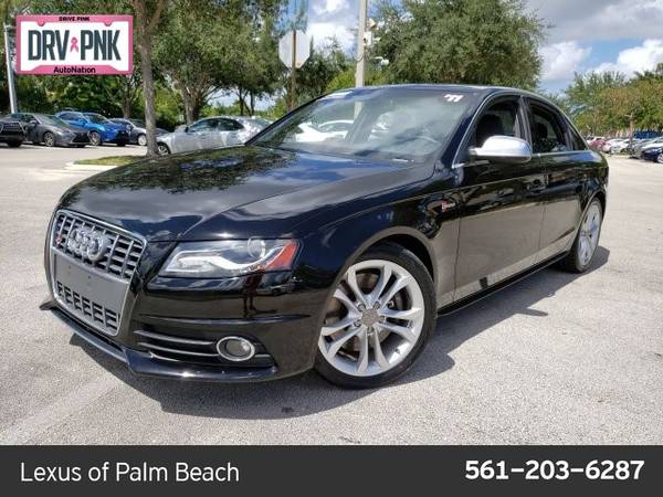 2011 Audi S4 Premium Plus AWD All Wheel Drive SKU:BA124655 for sale in West Palm Beach, FL