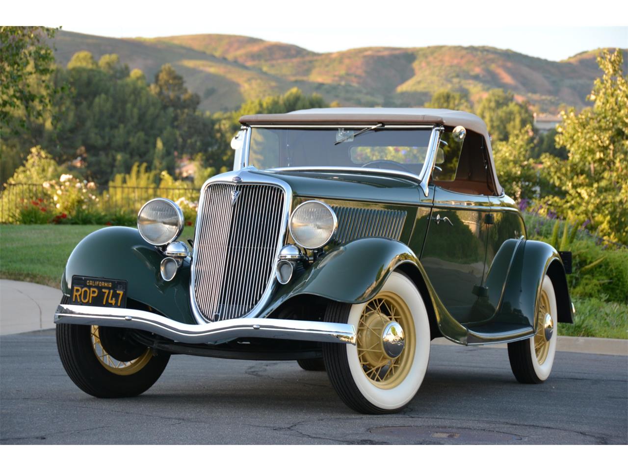 For Sale at Auction: 1934 Ford Roadster for sale in Yorba Linda, CA