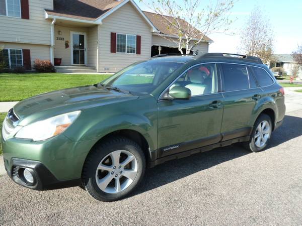 2013 Subaru Outback - green for sale in Kalispell, MT – photo 4