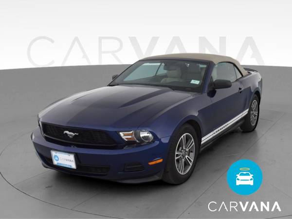 2012 Ford Mustang Premium Convertible 2D Convertible Blue - FINANCE... for sale in Wausau, WI