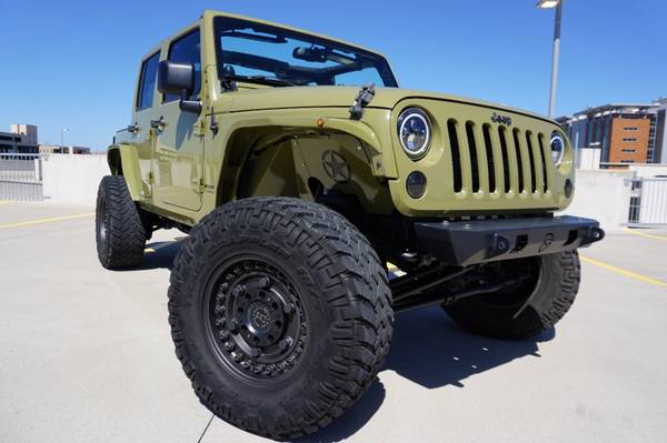 2013 Jeep Wrangler Unlimited Sahara Lifted Custom Convertible for sale in Austin, TX – photo 3