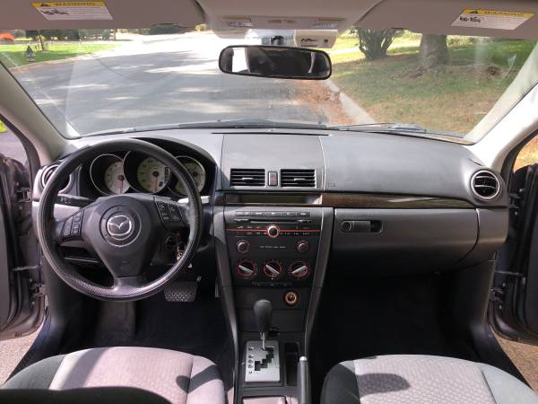 Mazda 3 (2007), galaxy gray, good condition for sale in Rockville, District Of Columbia – photo 7