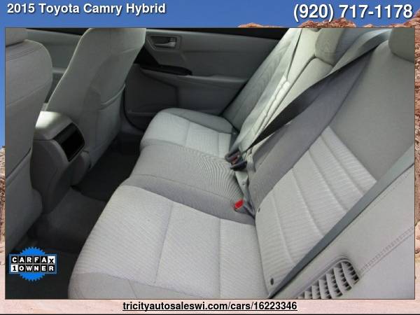 2015 TOYOTA CAMRY HYBRID LE 4DR SEDAN Family owned since 1971 - cars for sale in MENASHA, WI – photo 18