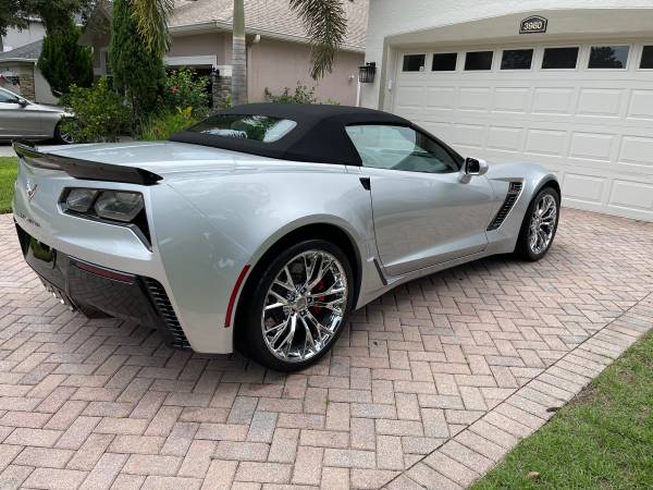 2015 Corvette Z06 3LZ Convertible immaculate condition 1500 Miles ! for sale in Clermont, FL – photo 4