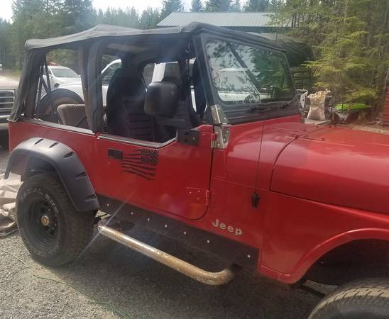 1985 Jeep CJ7 - cars & trucks - by owner - vehicle automotive sale for sale in Rathdrum, WA – photo 4