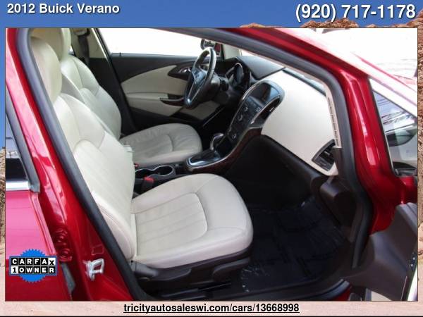 2012 BUICK VERANO LEATHER GROUP 4DR SEDAN Family owned since 1971 -... for sale in MENASHA, WI – photo 23