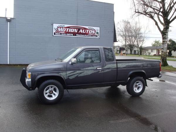 1995 NISSAN KING CAB PICKUP 4X4 V6 AUTO AC 176K MILES - cars &... for sale in LONGVIEW WA 98632, OR – photo 3