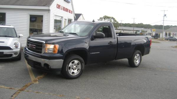 2008 GMC SIERRA 1500 REG CAB P.U., 63,000 MILES, ONE OWNER for sale in East Falmouth, MA