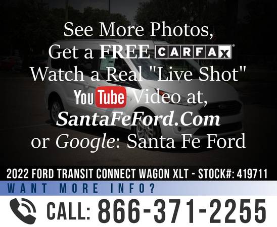 2022 FORD TRANSIT CONNECT WAGON XLT Brand NEW! - cars & for sale in Alachua, GA – photo 22