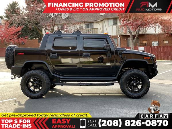 503/mo - 2006 Hummer H2 H 2 H-2 SUT BaseCrew CabSB for sale in Boise, ID – photo 16