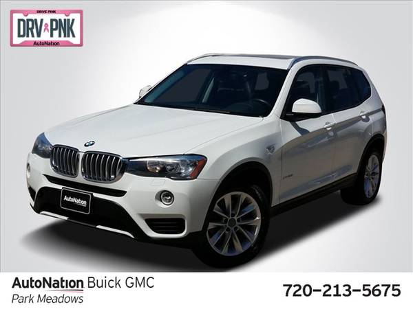 2017 BMW X3 xDrive28i AWD All Wheel Drive SKU:H0T20883 for sale in Lonetree, CO