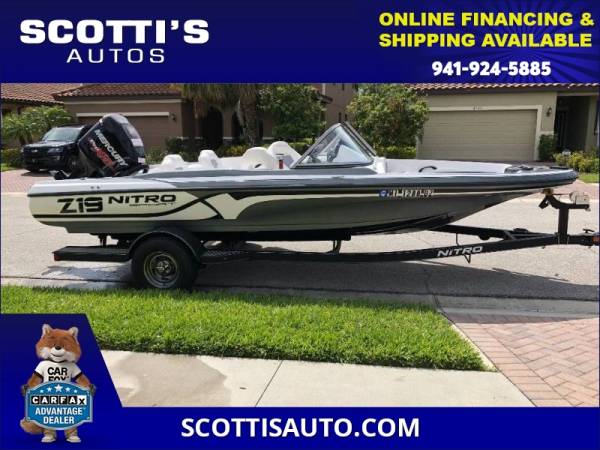 2017 Nitro Z19 Z19 SPORT FISH AND SKI CALL FOR APPOINTMENT TO for sale in Sarasota, FL