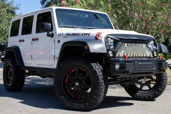 2015 JEEP WRANGLER UNLIMITED RUBICON HARD ROCK - WE BUY JEEPS!! for sale in League City, TX
