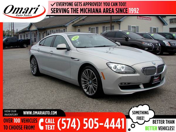 2014 BMW Sdn 650i 650 i 650-i xDrive AWD Gran Coupe for sale in South Bend, IN