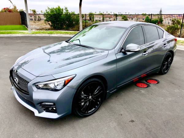 2014 INFINITI Q50 S HYBRID FULLY LOADED, 360* CAMERAS, CLIMATE SEATS for sale in San Diego, CA – photo 2