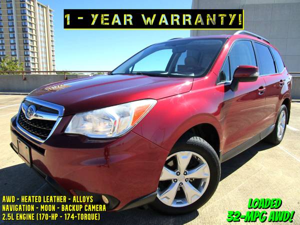 1 YEAR WARRANTY Subaru Forester NAVIGATION camera Leather for sale in Springfield►►►(1 YEAR WARRANTY), MO