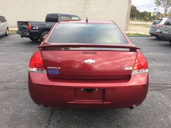 2007 *Chevrolet* *Impala* *4dr Sedan SS* RED for sale in Muskegon, MI – photo 4