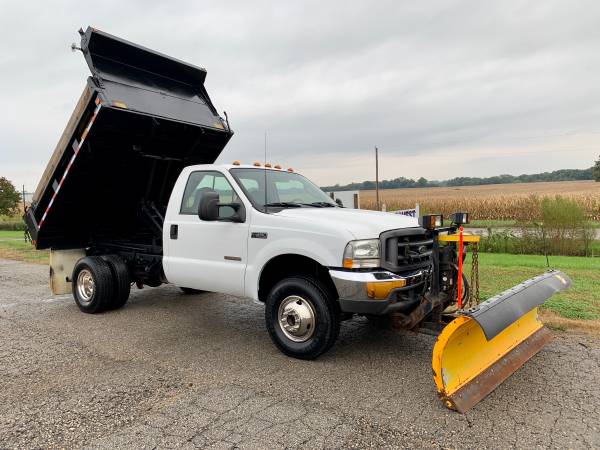 2003 FORD F350 4X4 DUMP TRUCK! STUDDED AND DELETED! WITH PLOW! WOW for sale in Saint Joseph, MO – photo 10