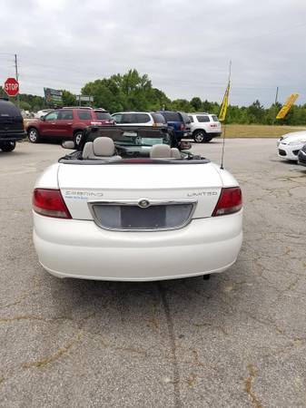 2004 CHRYSLER SEBRING CONVERTIBLE - - by dealer for sale in Clayton, NC – photo 5
