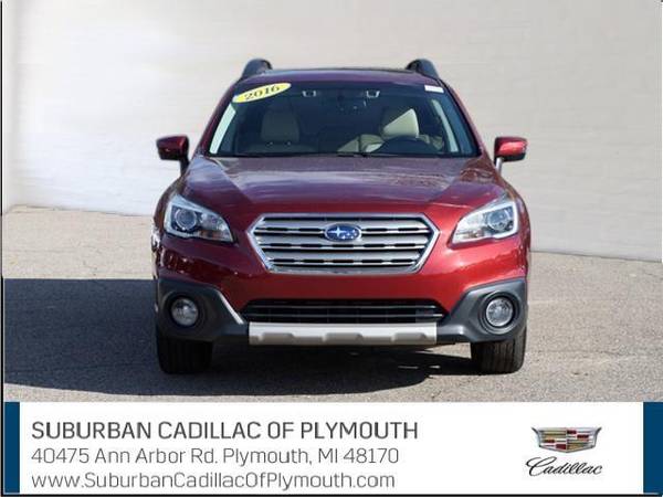 2016 Subaru Outback wagon 2.5i - Subaru Venetian Red Pearl - cars &... for sale in Plymouth, MI – photo 8