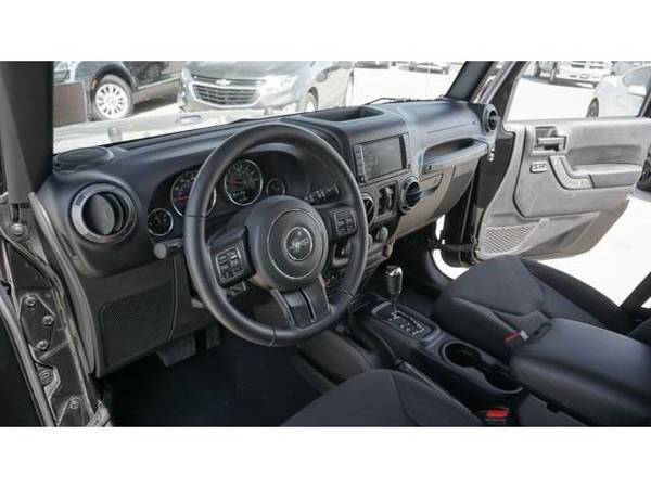 2018 Jeep WRANGLER JK UNLIMITED SUV SPORT S - Black Clearcoat for sale in Corsicana, TX – photo 9