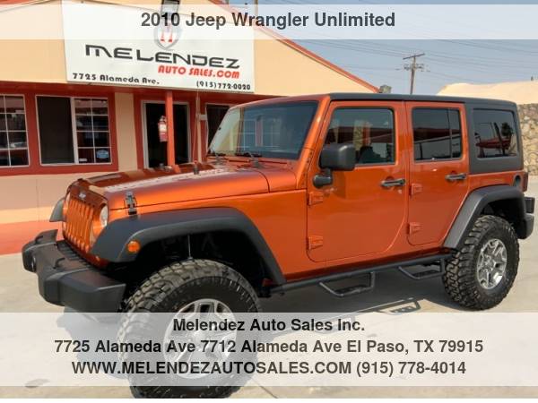 2010 Jeep Wrangler Unlimited 4WD 4dr Sport - cars & trucks - by... for sale in El Paso, TX