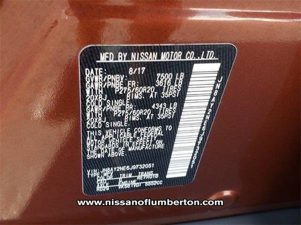 2018 Nissan Armada SUV Platinum - Forged Copper for sale in Lumberton, NC – photo 16