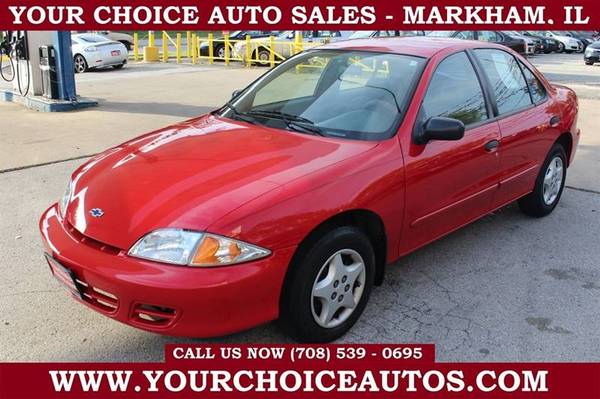 2001 *CHEVY/CHEVROLET*CAVALIER 41K 1OWNER GAS SAVER GOOD TIRES 420541 for sale in MARKHAM, IL
