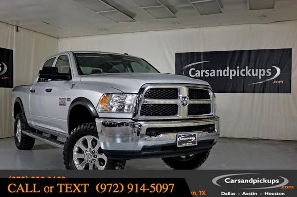 2018 Dodge Ram 2500 Tradesman - RAM, FORD, CHEVY, DIESEL, LIFTED 4x4 for sale in Addison, TX